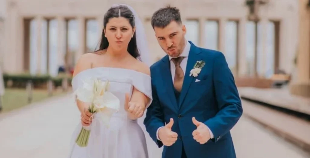 Valentina Ravera se casó en Rosario con presencia de dirigentes libertarios
