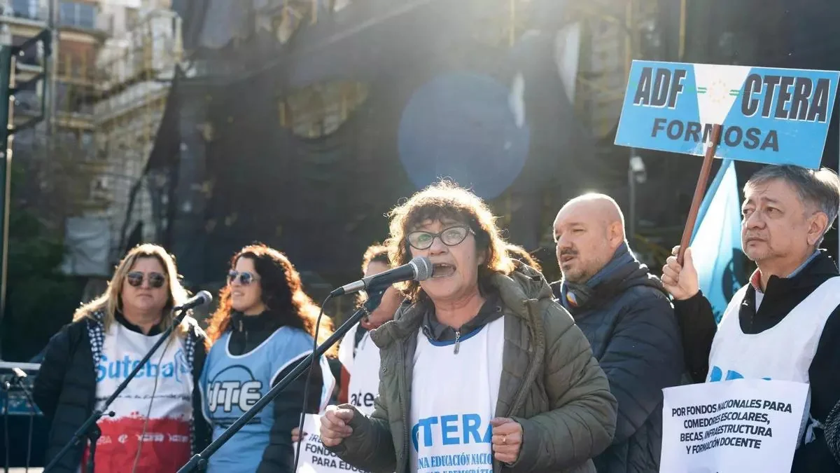 Paro nacional docente y reclamo de justicia por Nancy Godoy