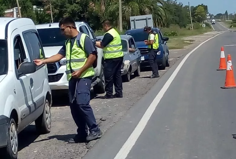 Operativo de control vehicular Ruta 1001 1