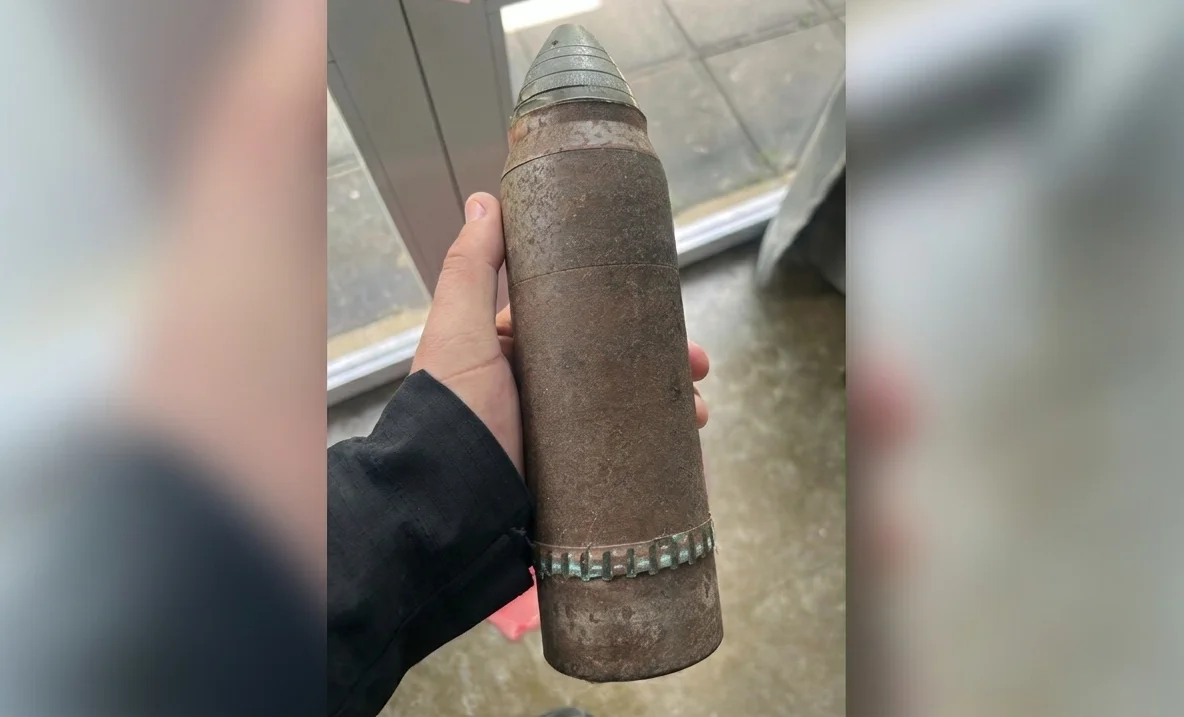 Aislaron en Maggiolo una pieza que podría ser un proyectil antiguo
