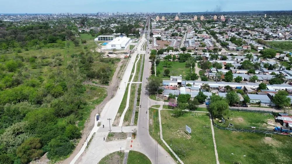 Avanzan las obras en 7 Jefes y Peñaloza en Santa Fe