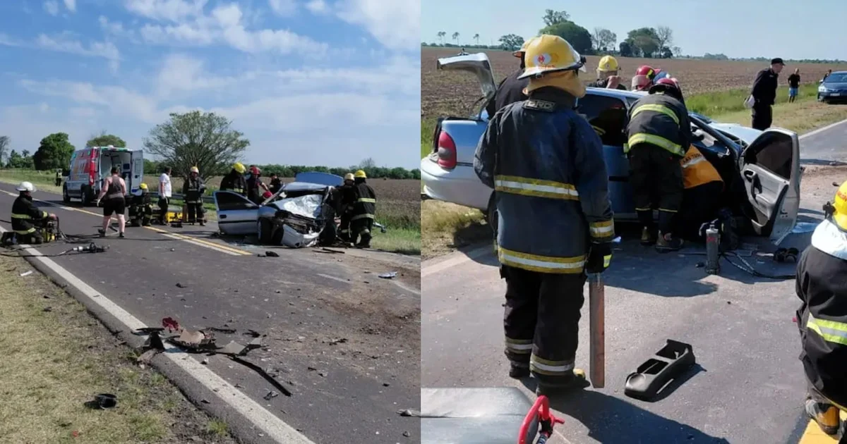 Murió un joven tras un choque frontal en la ruta 11
