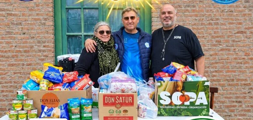 SOPA reúne alimentos para comedores y merenderos de Venado Tuerto