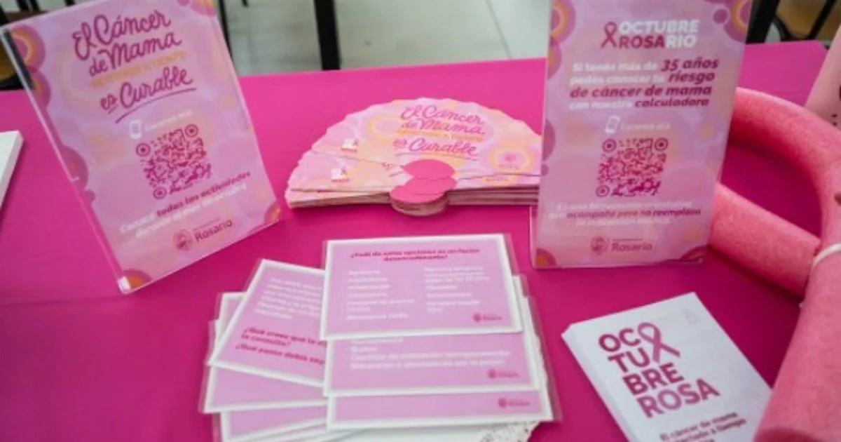 Rosario se suma a Octubre Rosa con hockey, caminatas y recorridos