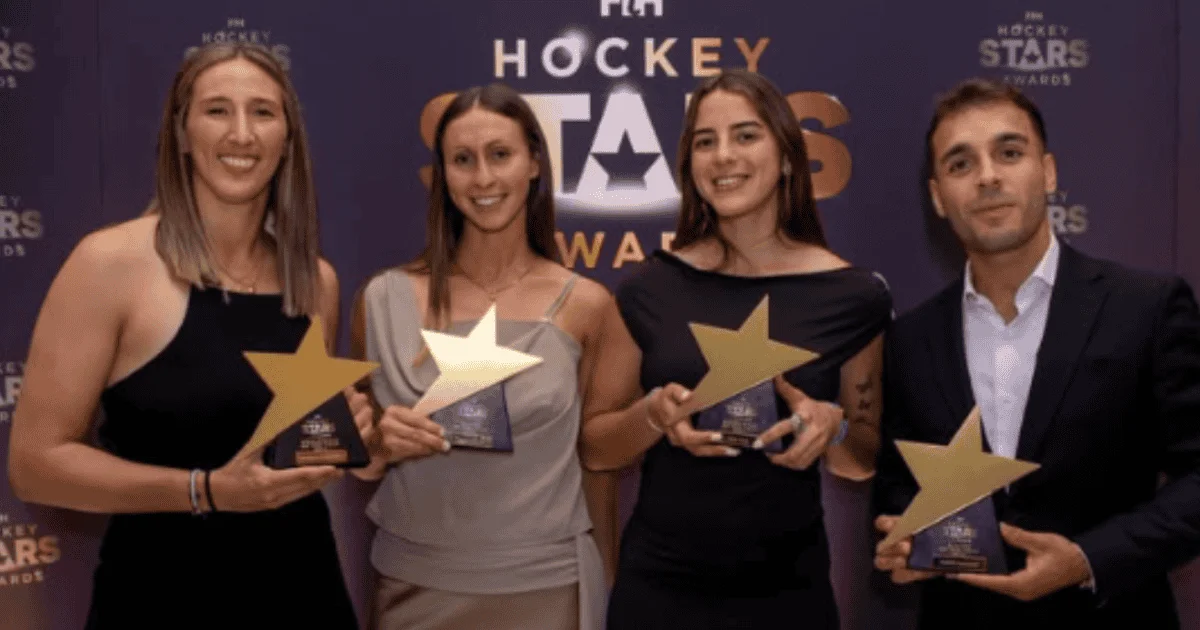 Argentina ganó cuatro de los seis premios individuales del hockey mundial