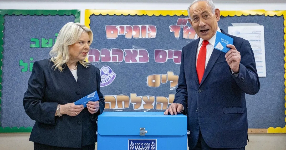 Israel registró una participación récord en una elección clave para Netanyahu