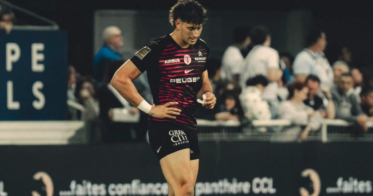 Bernardo Pucciariello debutó en Toulouse y se ilusiona con Los Pumas