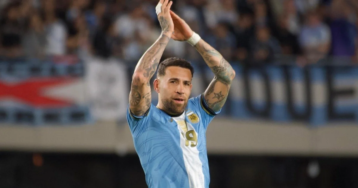 Otamendi se despidió con un gol en el triunfo ante Benín