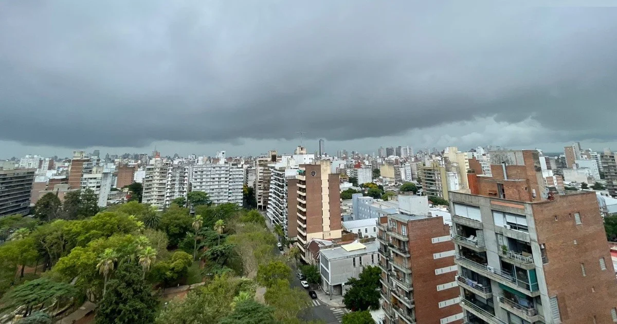 Rosario sigue bajo alerta amarilla por tormentas hasta el lunes