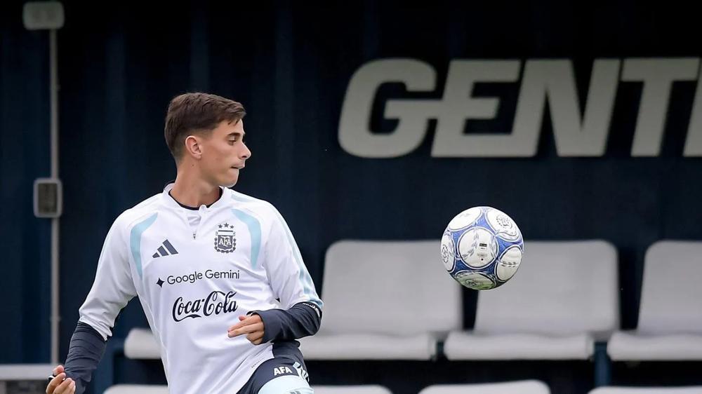 Valentín Gómez debutó en la Selección y busca continuidad en Betis