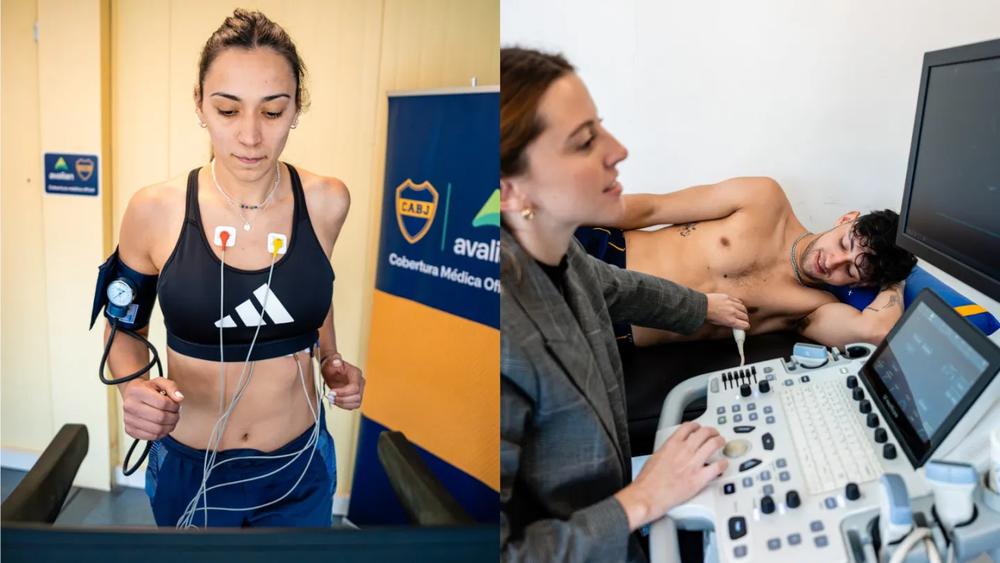 Realizaron controles cardíacos a deportistas de Boca, River y Rosario Central